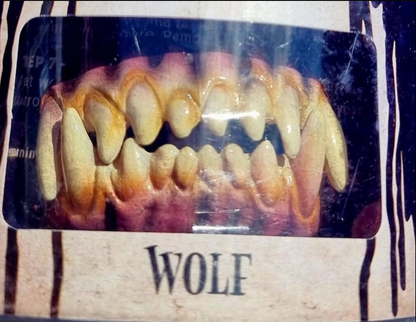 faux wolf teeth 