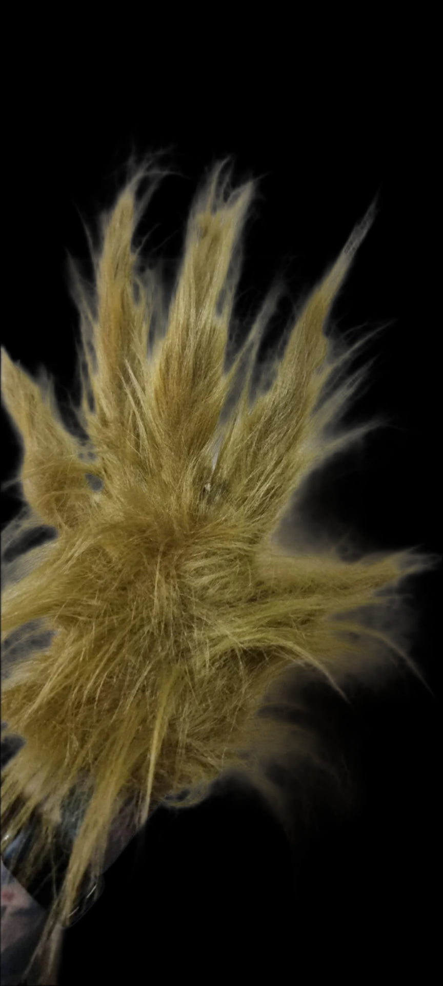 fur grinch gloves