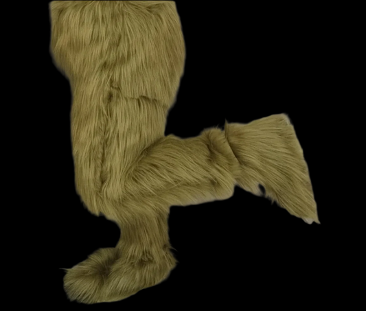  grinch fur shoe covers 