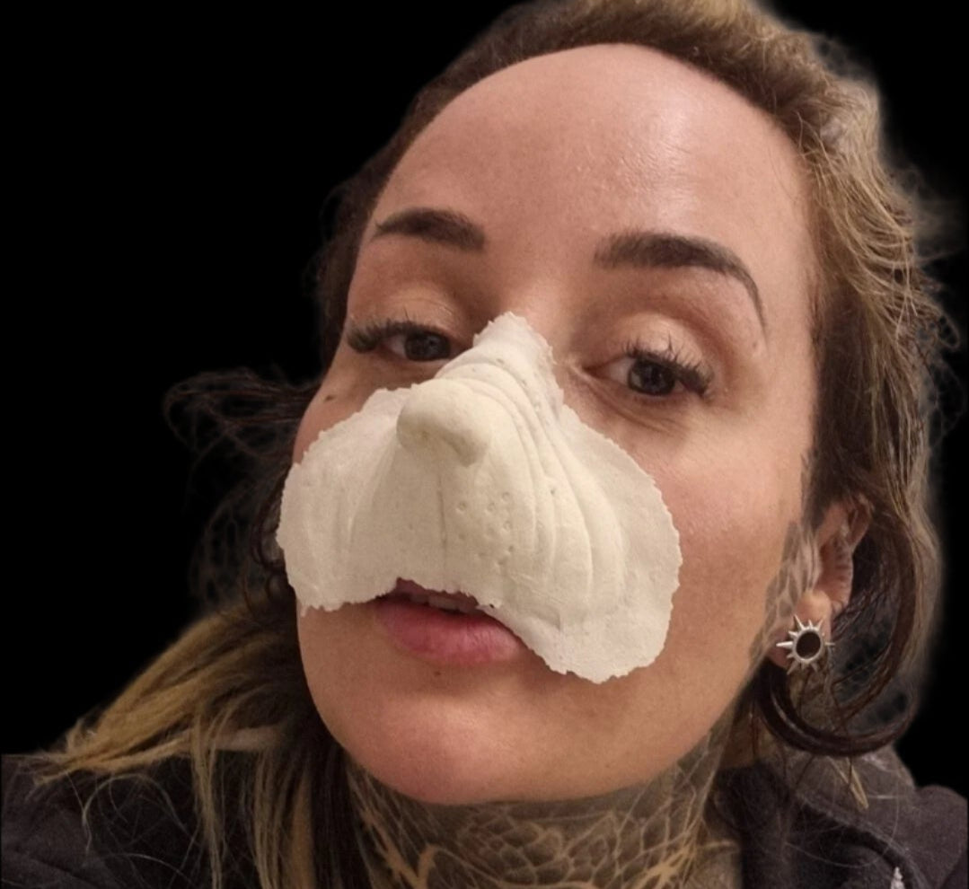 grinch nose prosthetic 