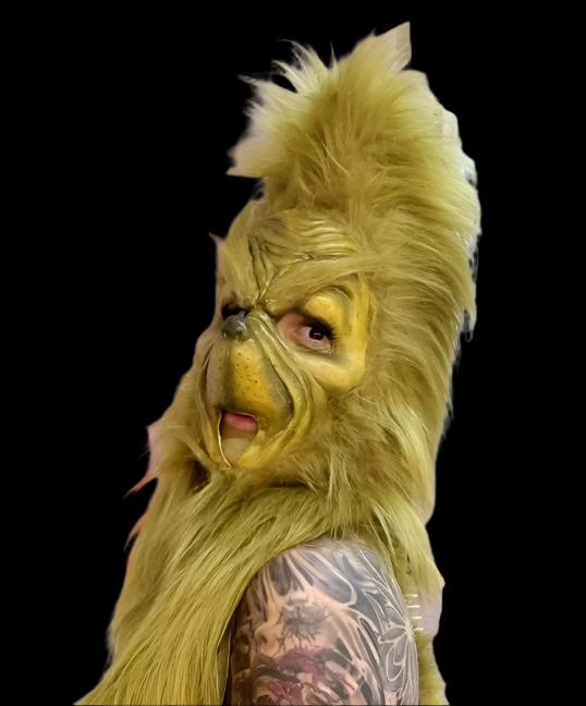 grinch pull over mask 