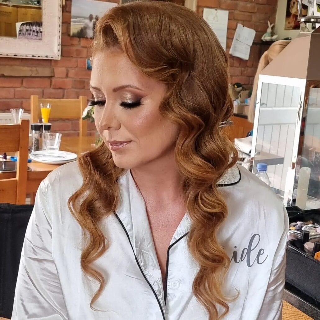 hollywood bridal hair stylist leicester 