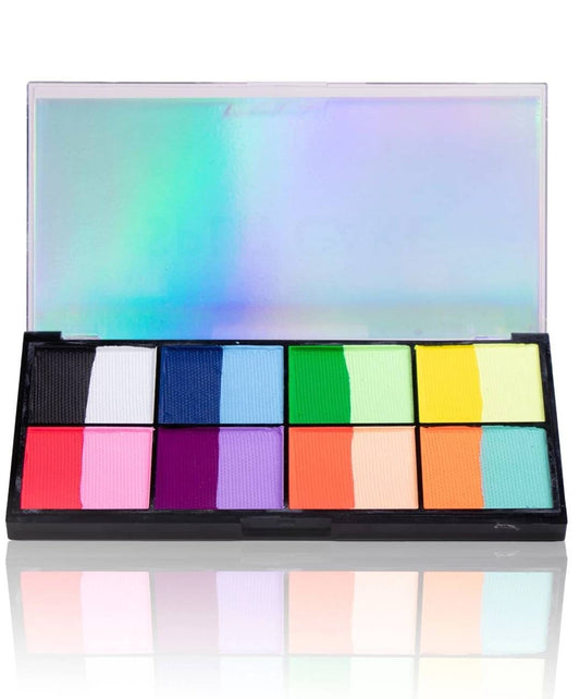 Neon UV split cake