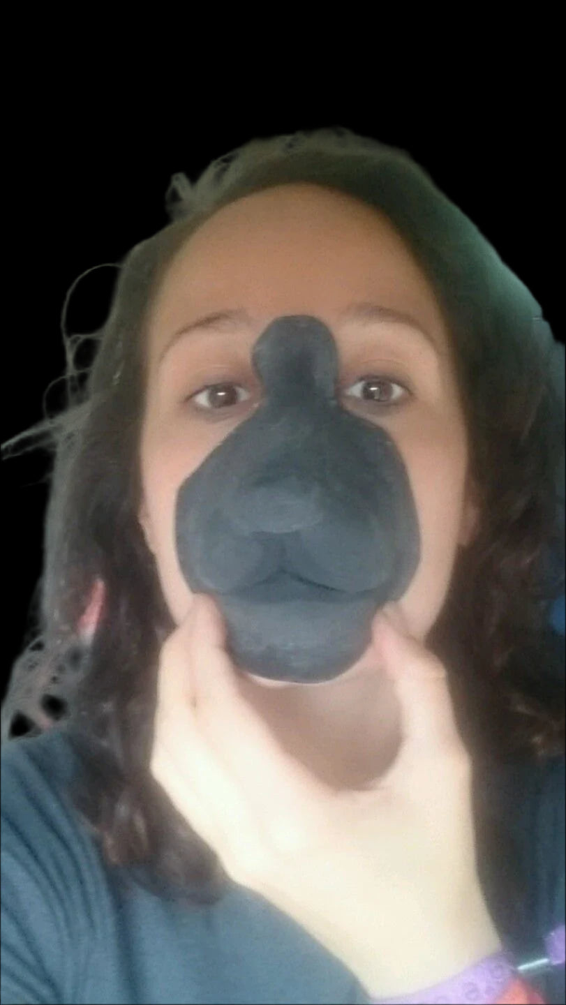 Latex dog nose