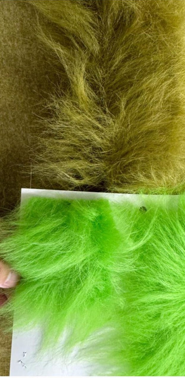 lime green grinch gloves