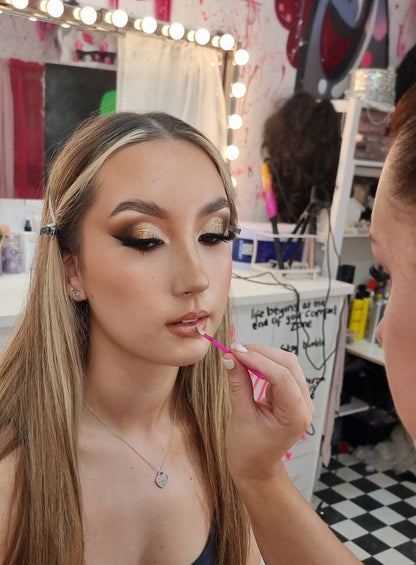 bridal makeup artist work shop course lesson leicester shire at ko studio makeup academy