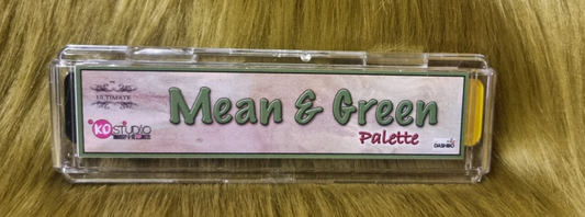 mean and green palette