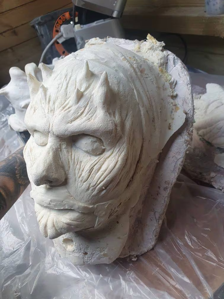 GOT ice walker night king latex prosthetic 