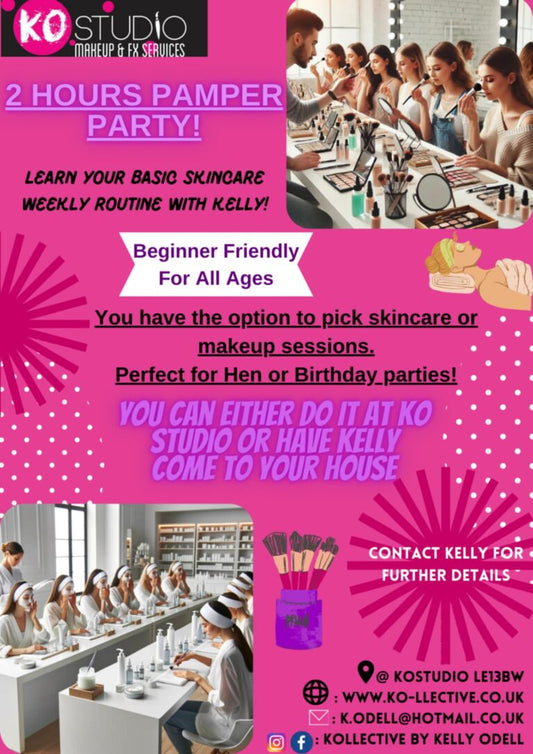 pamper party hen and party ideas Leicester 
