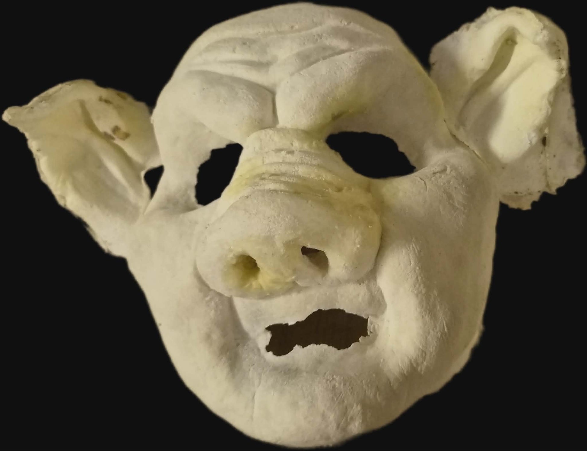 pig chest, face and ears prosthetic latex mask for sale fancy dress item cosplay costume