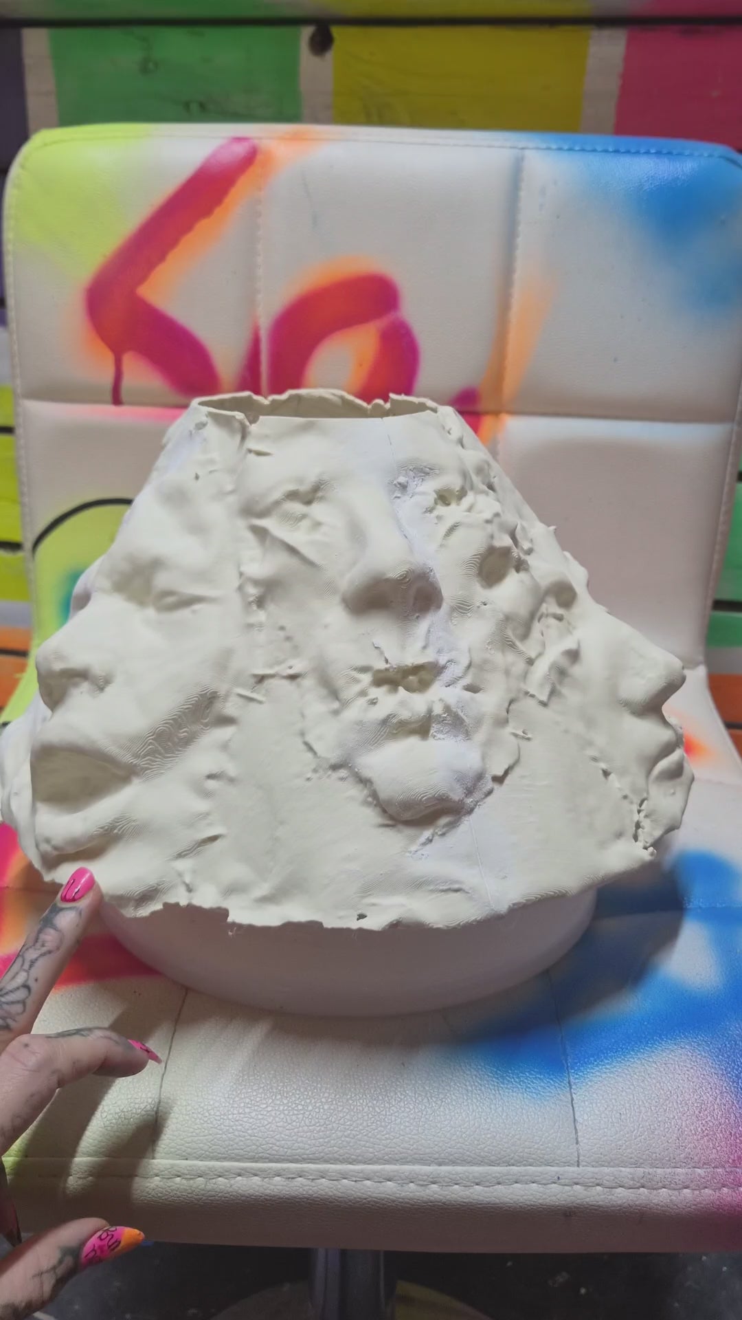 DIY 3D HORROR PROP BLANK arts crafts project ed gein
