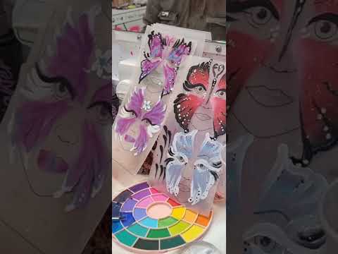 face painting fun lesson kollective by kelly odell at studio