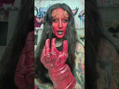 female hell boy rubber and foam latex prosthetics for sale hell boy have horns now available in foam latex prosthetics