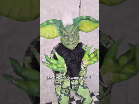 stripe spike gremlins set osplay fancy dress costume