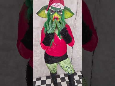 green greta wig fancy dress costume supplies