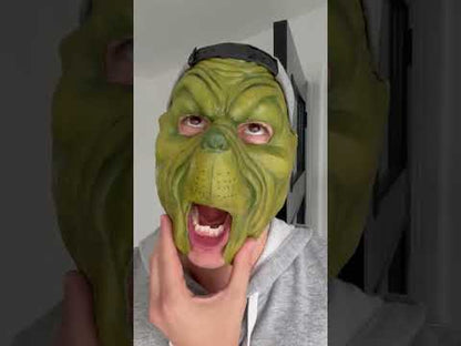 grinch green painted mask for sale