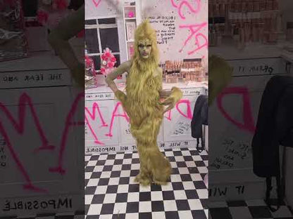 FULL FEMALE GRINCH FUR COSTUME SET