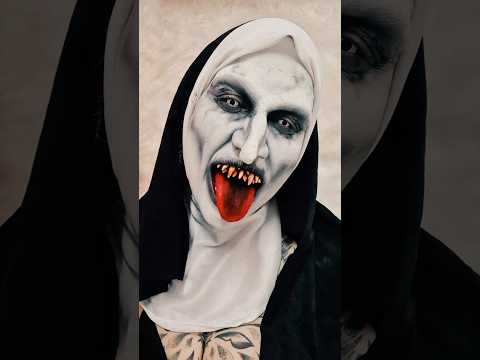 the nun nose and forhead prosthetic for cosplay and fancy dress costume