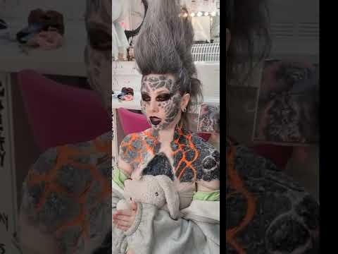 how to apply these silicone lava burn charcoal prosthetics we sell 