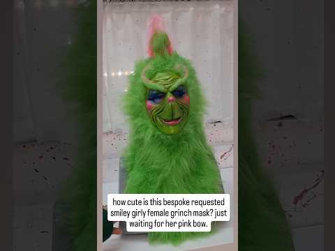 grinch pull over mask