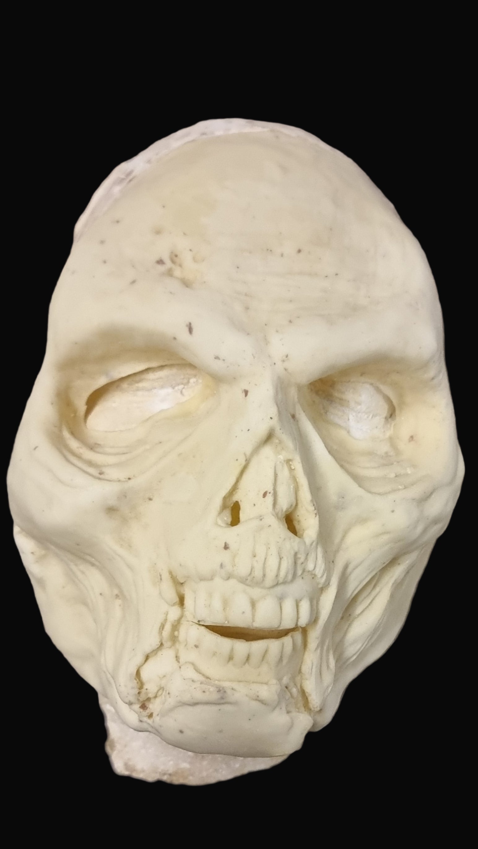 Zombie skull foam latex prosthetic mask for sale hand made to order 