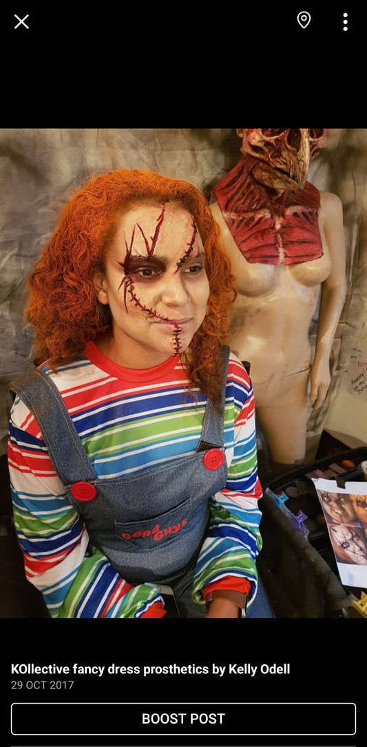 CHUCKY DOLL INJURY SLASHES SET