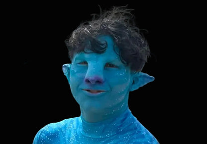 Avatar foam latex cosplay prosthetic for SFX makeup and costume  ear tips