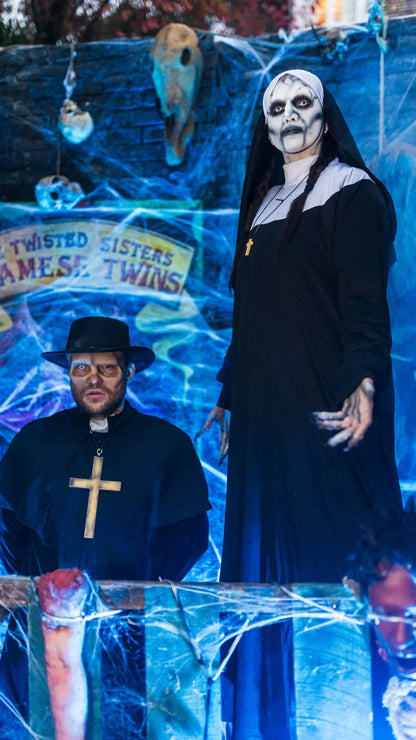 CROOKED NUN NOSE AND BROW