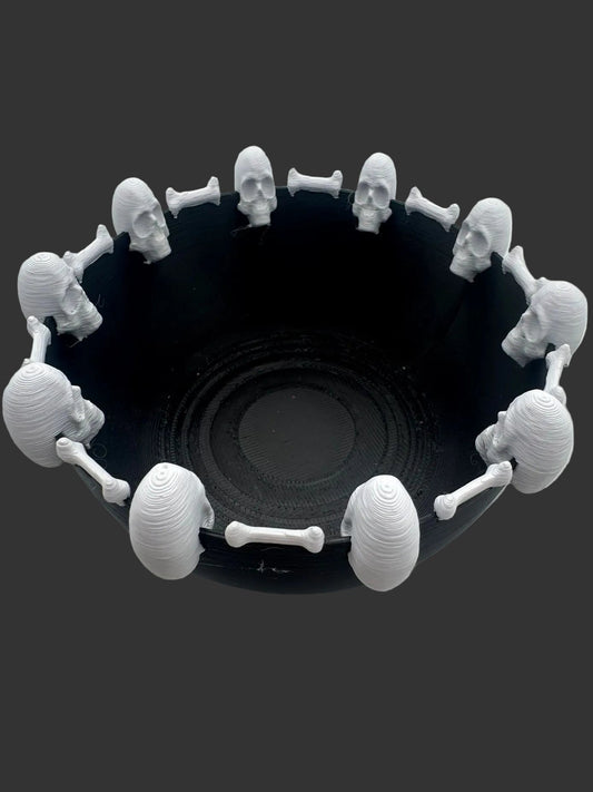 Gothic alternative accessory makeup bowl tool teen boy alt girl gift 