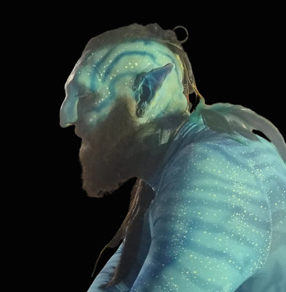 Avatar foam latex cosplay prosthetic for SFX makeup and costume ear tips