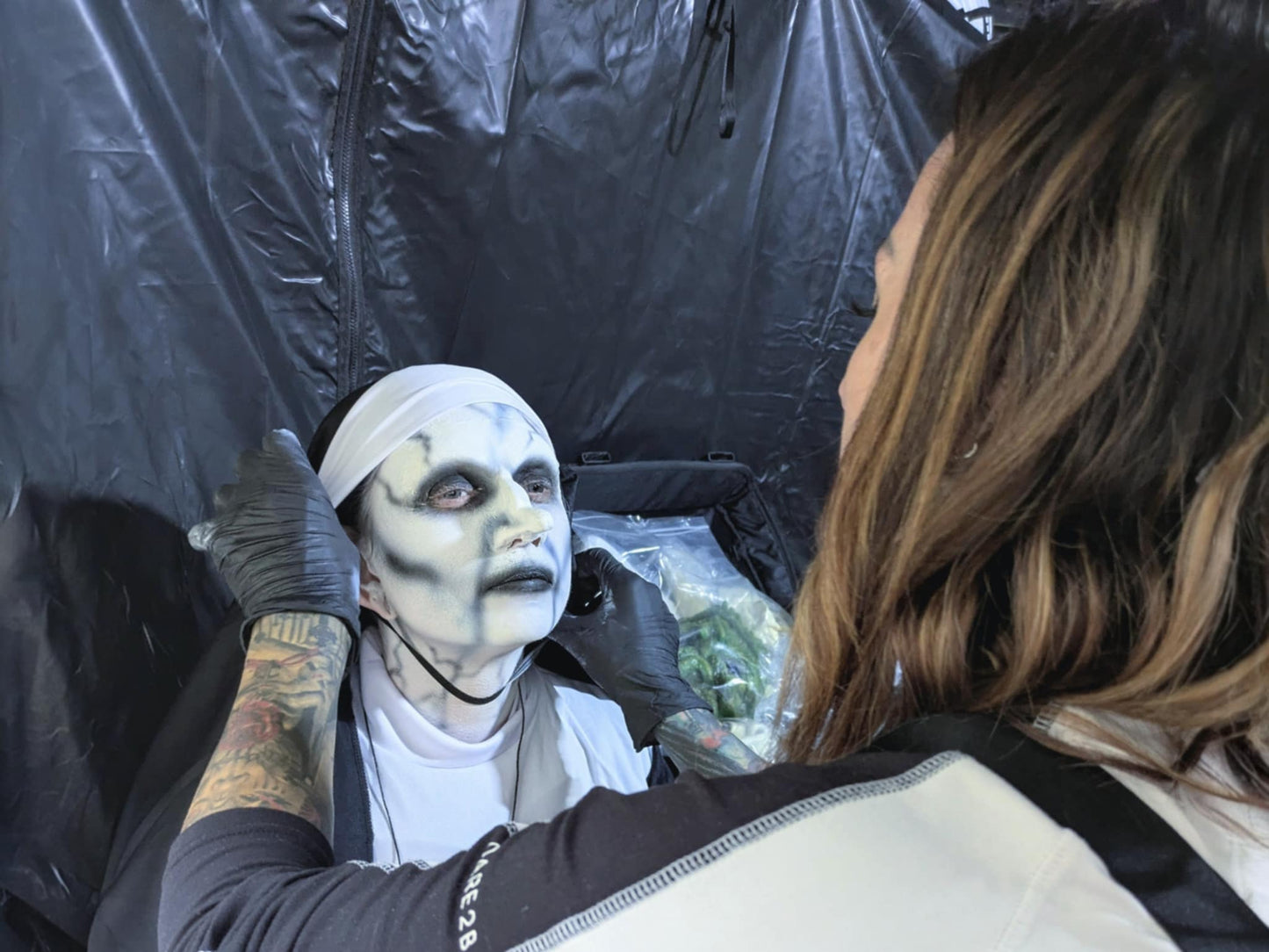 CROOKED NUN NOSE AND BROW