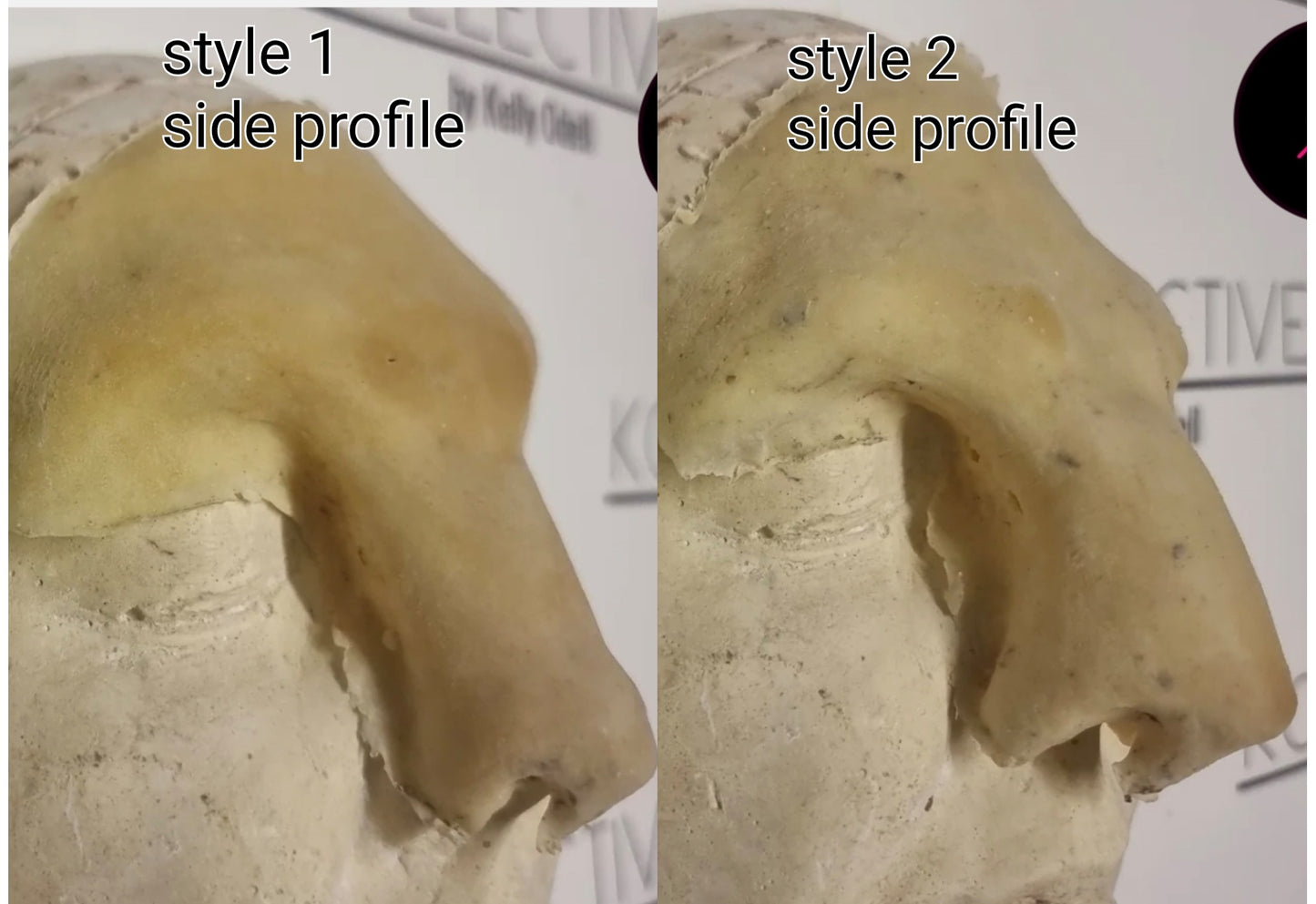 Avatar foam latex cosplay prosthetic for SFX makeup and costume
