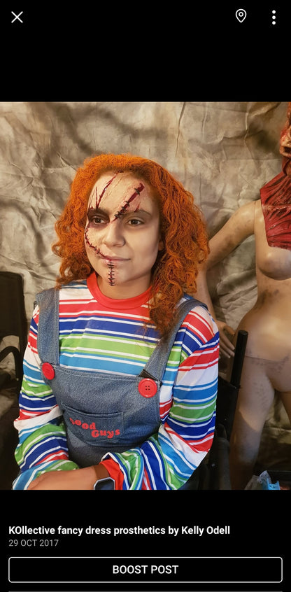 CHUCKY DOLL INJURY SLASHES SET