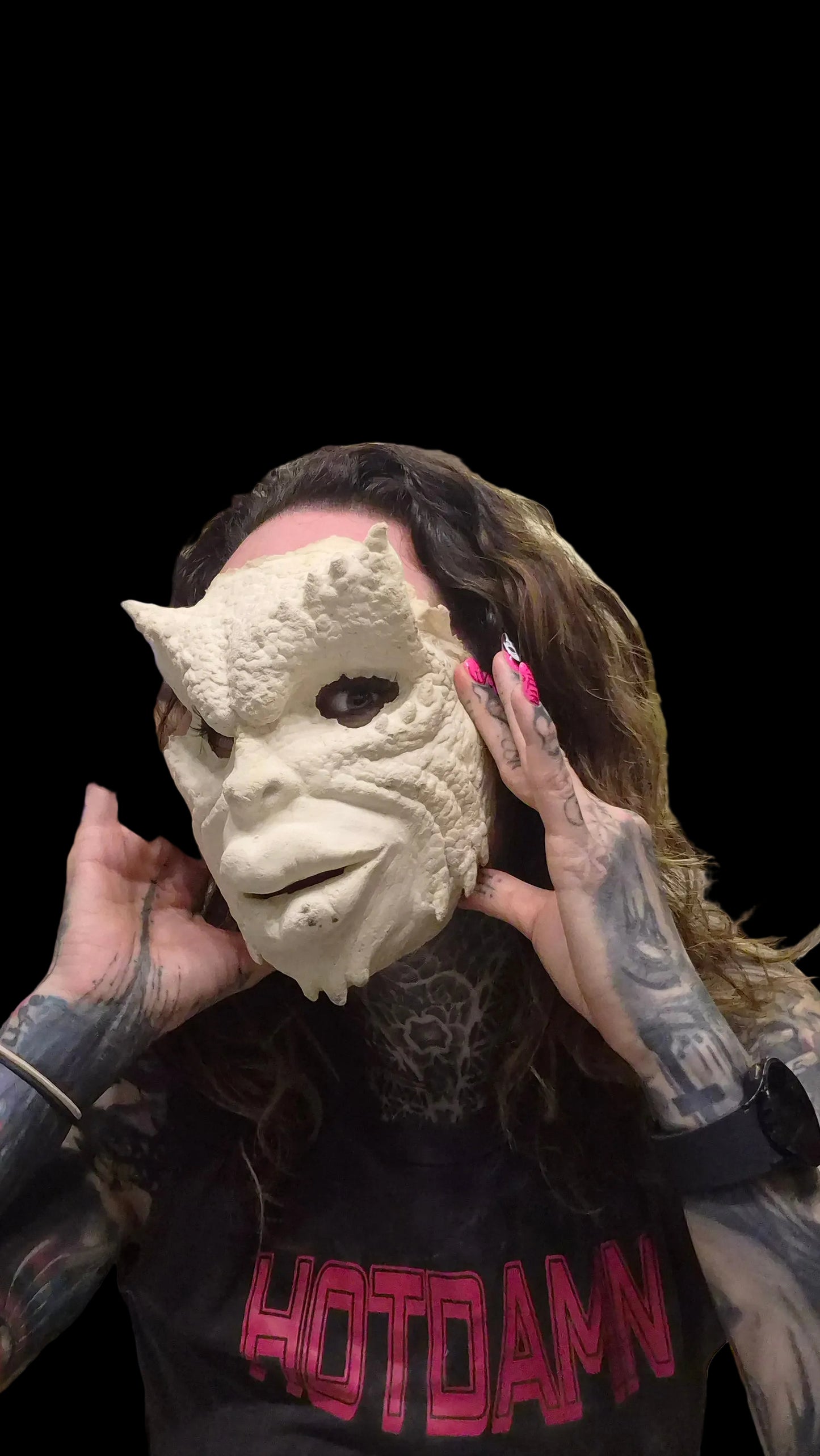 Greta gremlins foam latex prosthetic mask for sale cosplay costume