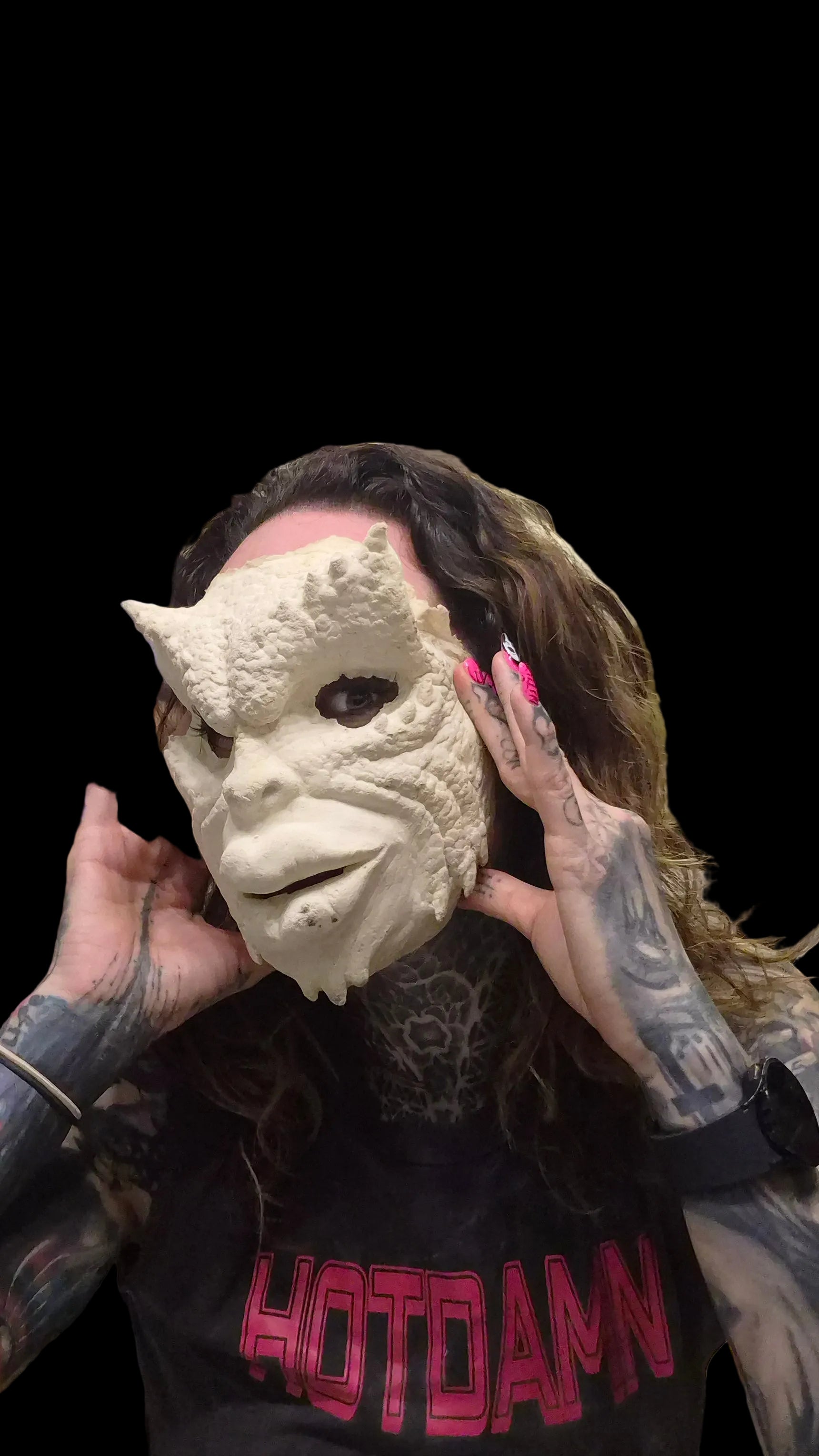 Greta gremlins foam latex prosthetic mask for sale cosplay costume