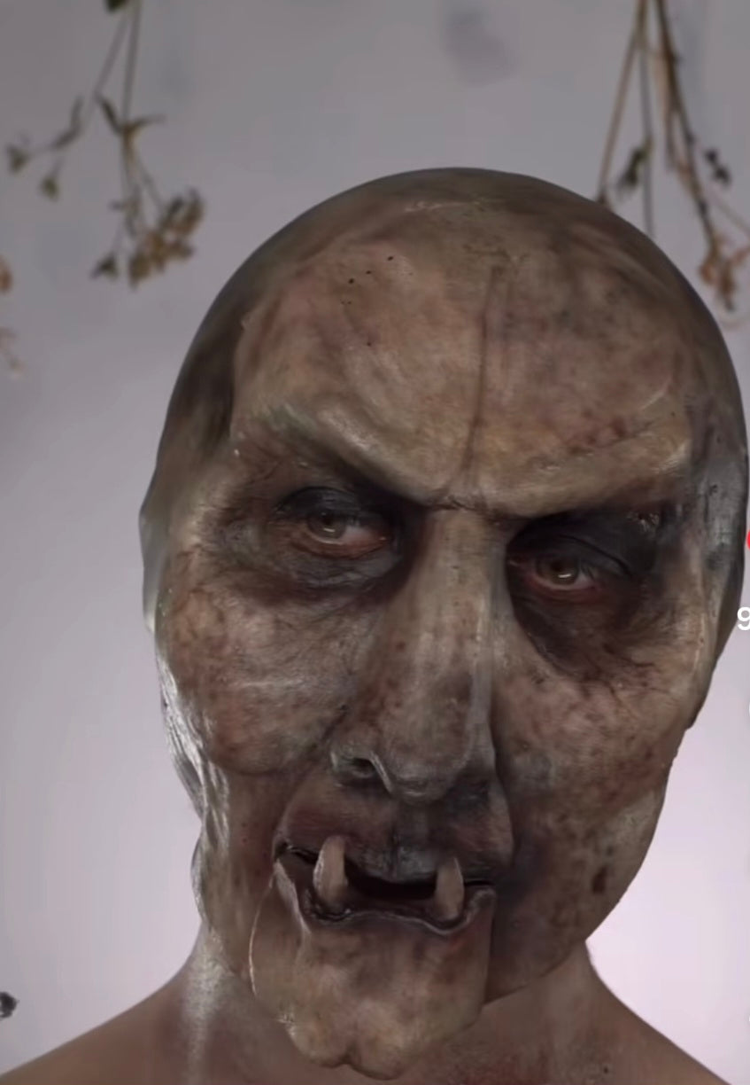 Orc ogre beast foam latex prosthetic cosplay mask for sale 