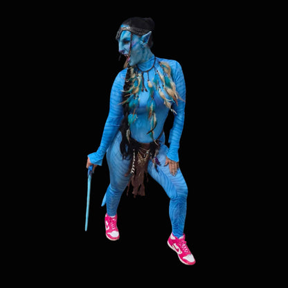 Avatar foam latex cosplay prosthetic for SFX makeup and costume ear tips