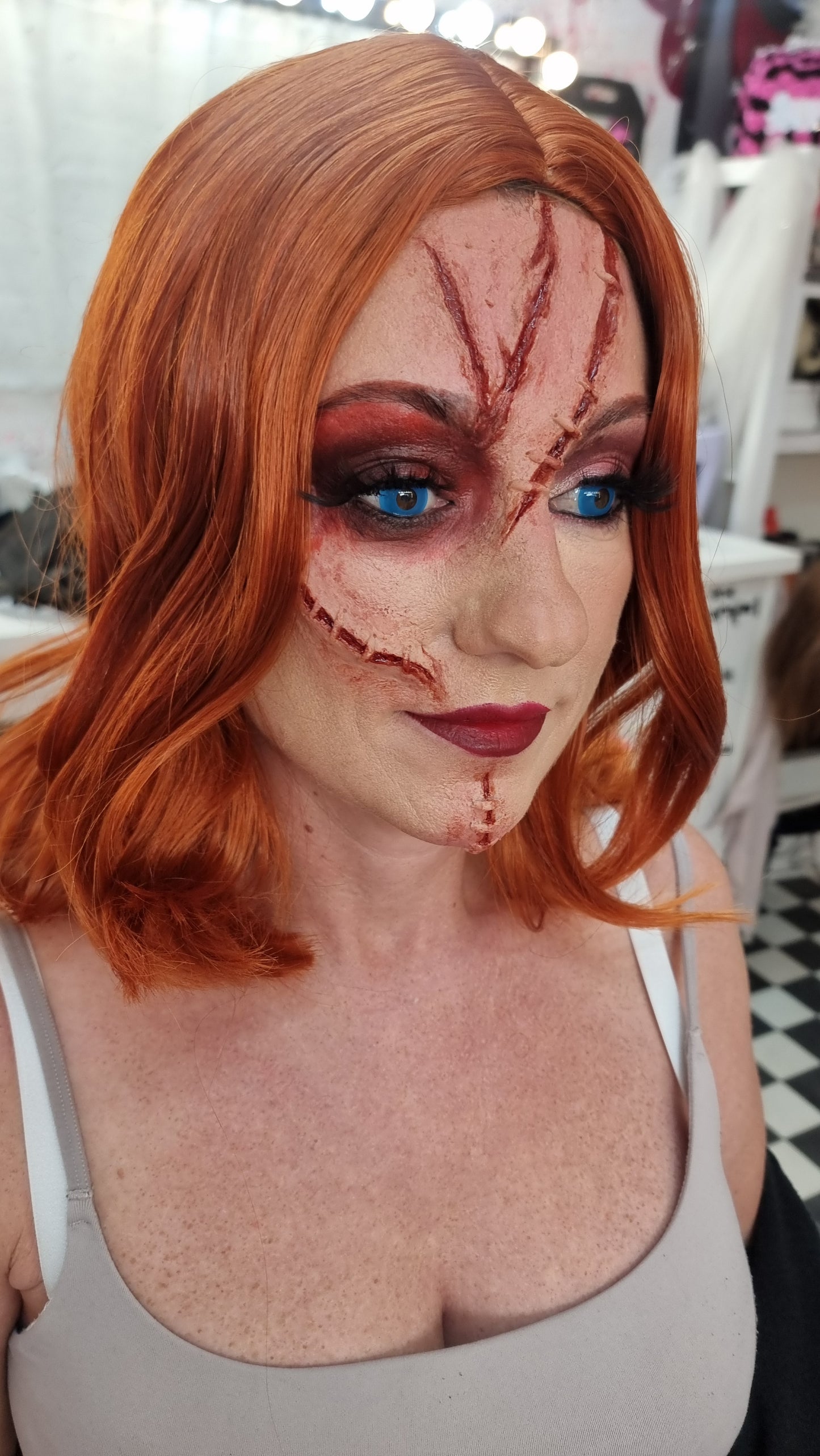 CHUCKY DOLL INJURY STITCHES SET