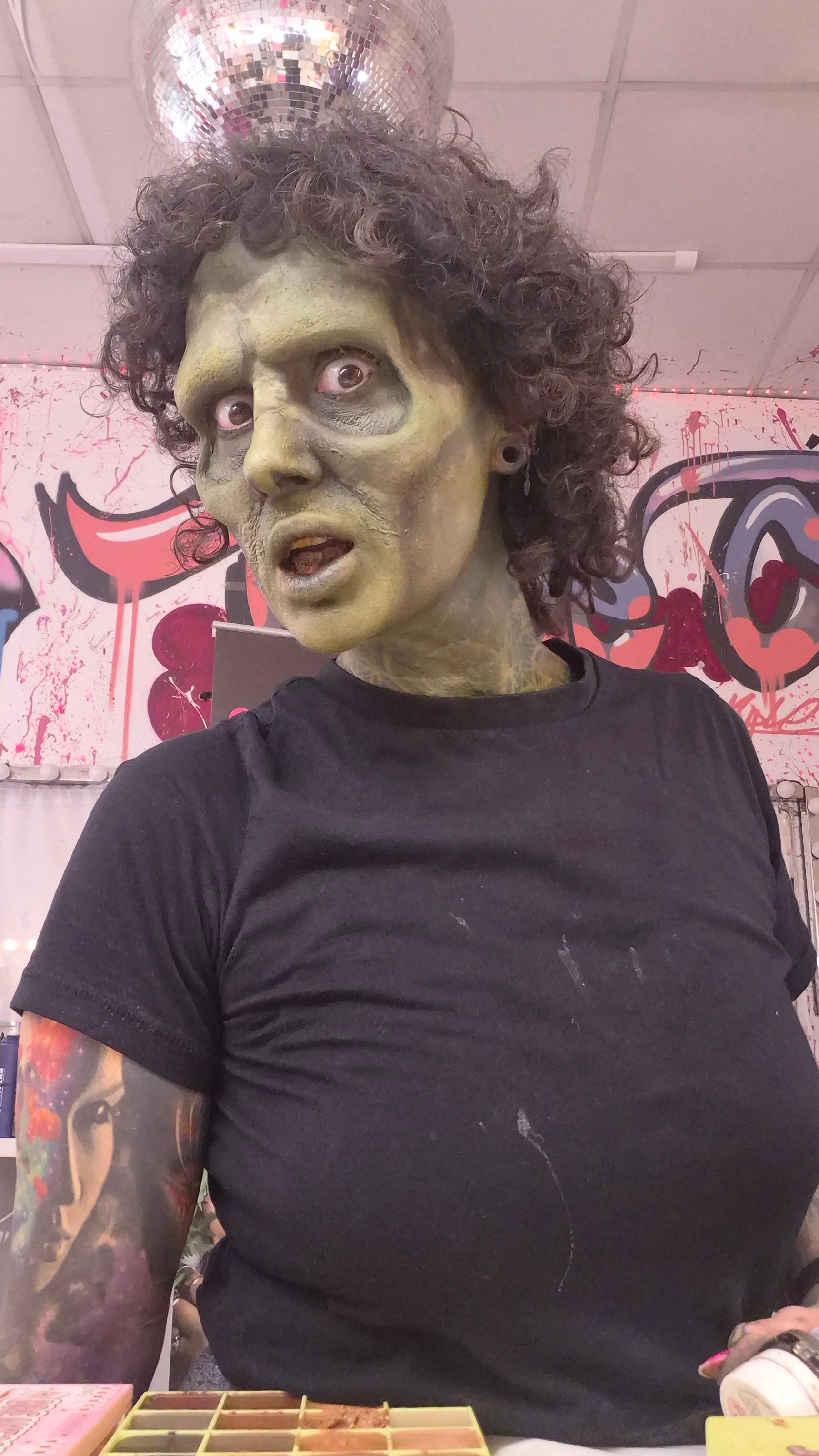 Michael jackson zombie prosthetic silicone latex brow mask costume shop buy