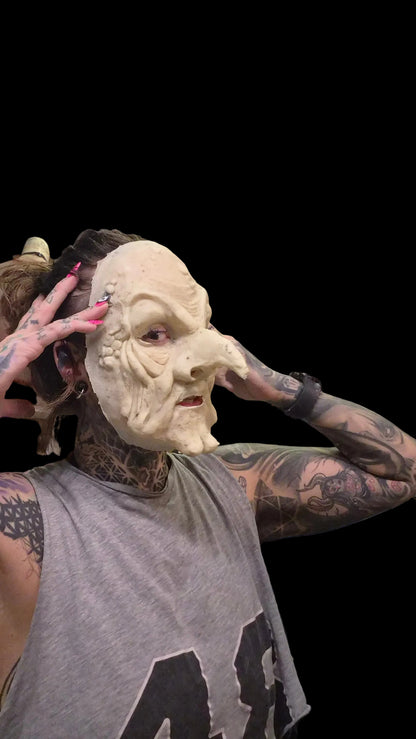 The grand witch latex mask prosthetic costume shop 