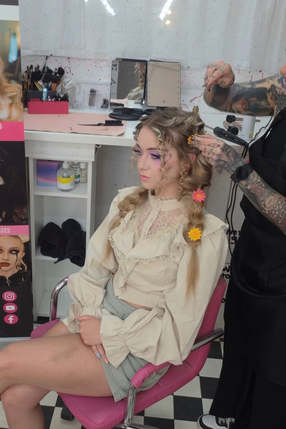 KO STUDIO TEEN CREATIVE MAKEUP & FX SUMMER CAMP school workshop
