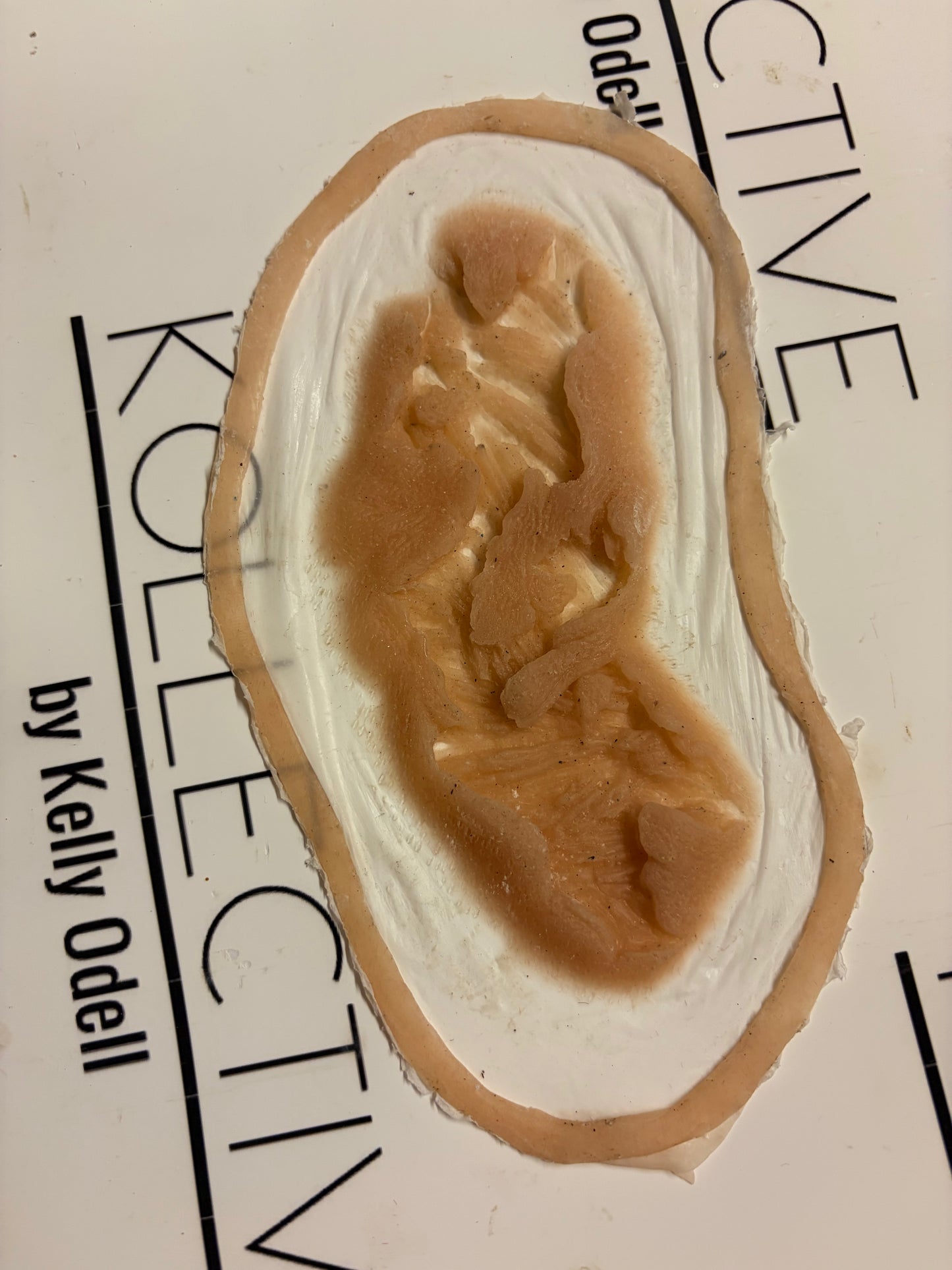 small exposed muscle wound