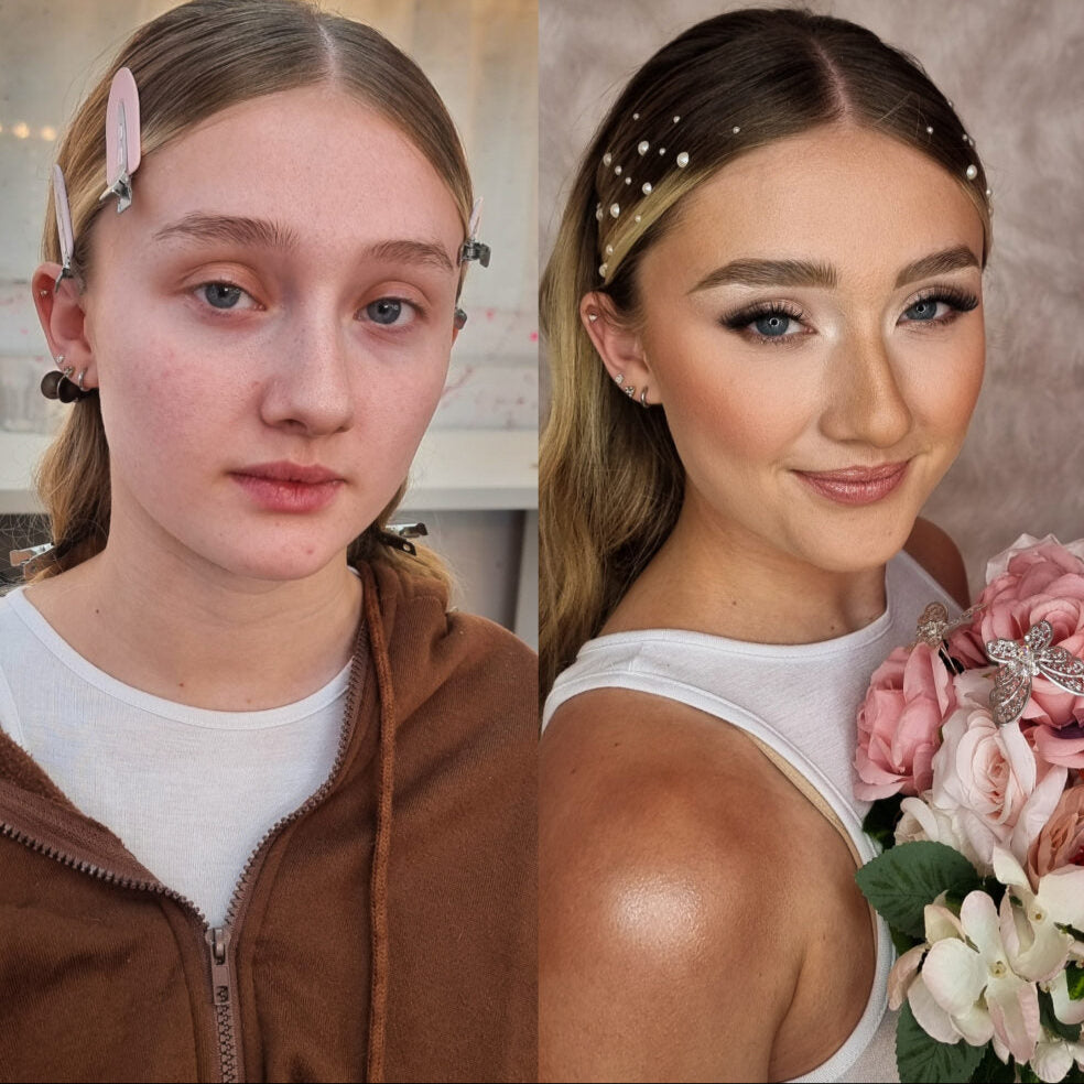 soft glam bridal makeup artist leicester kelly odell 