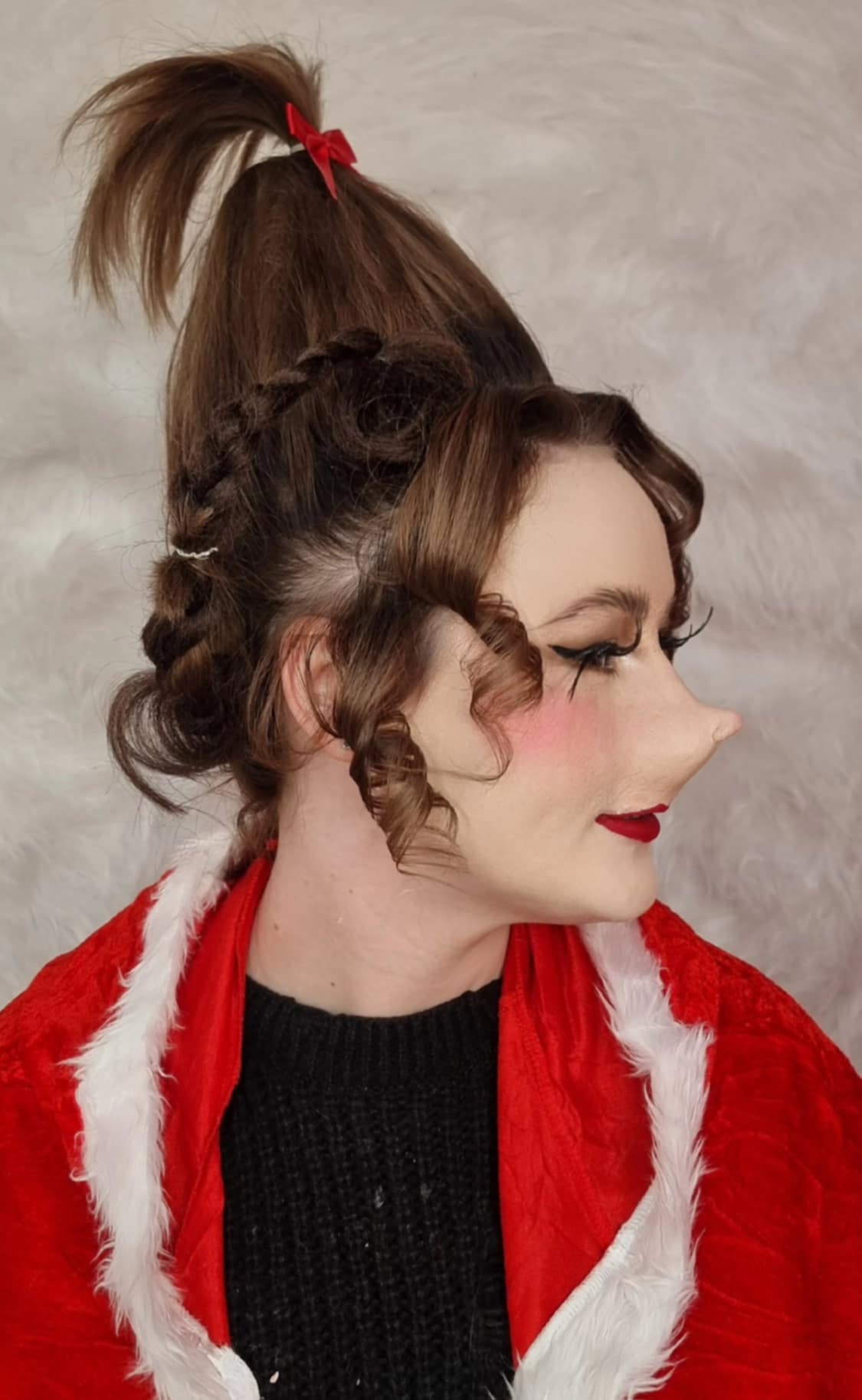 the grinch cute nose cute button foam latex nose who whoville nose inspired small for sale 
