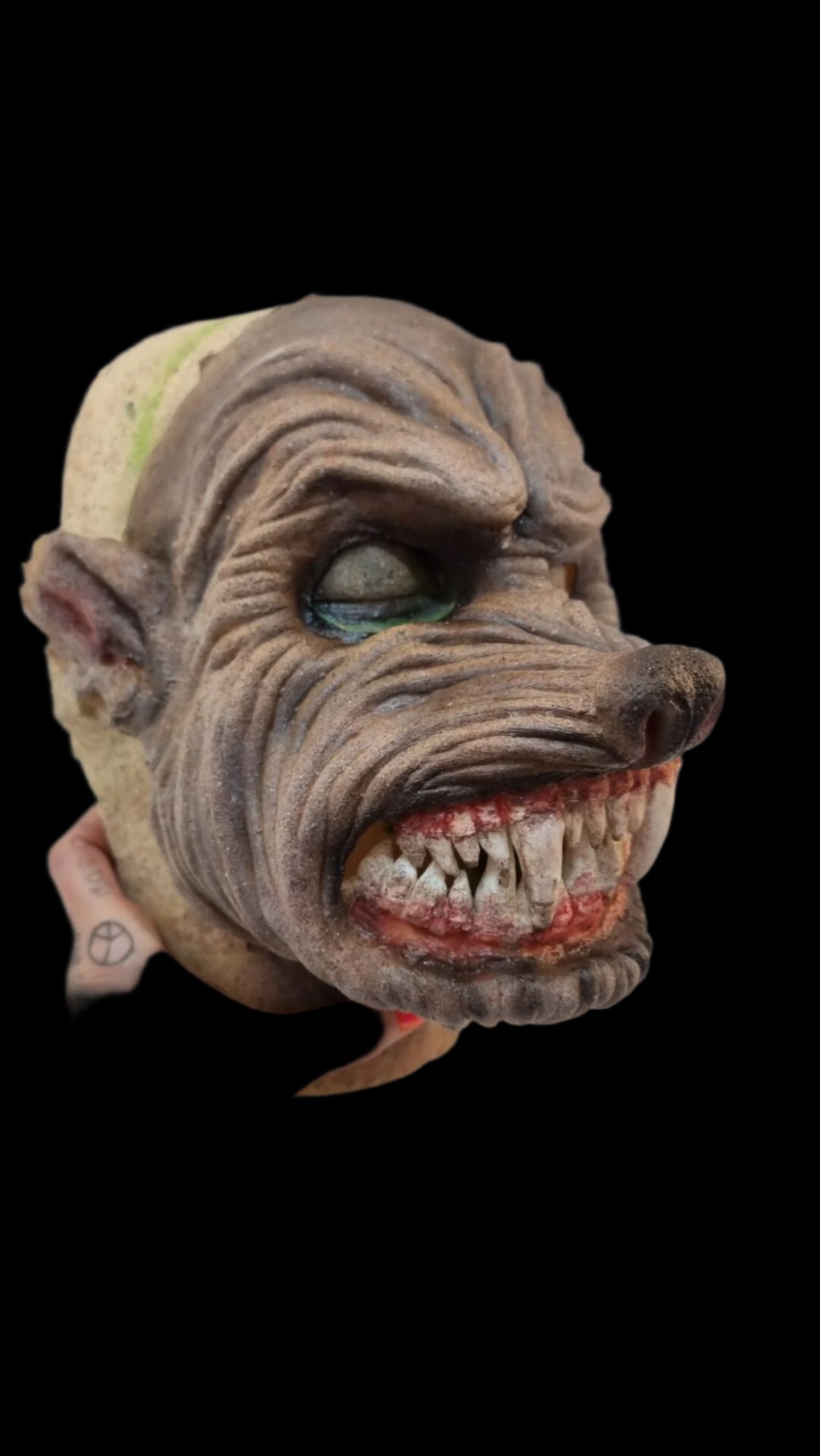 werewolf latex mask 
