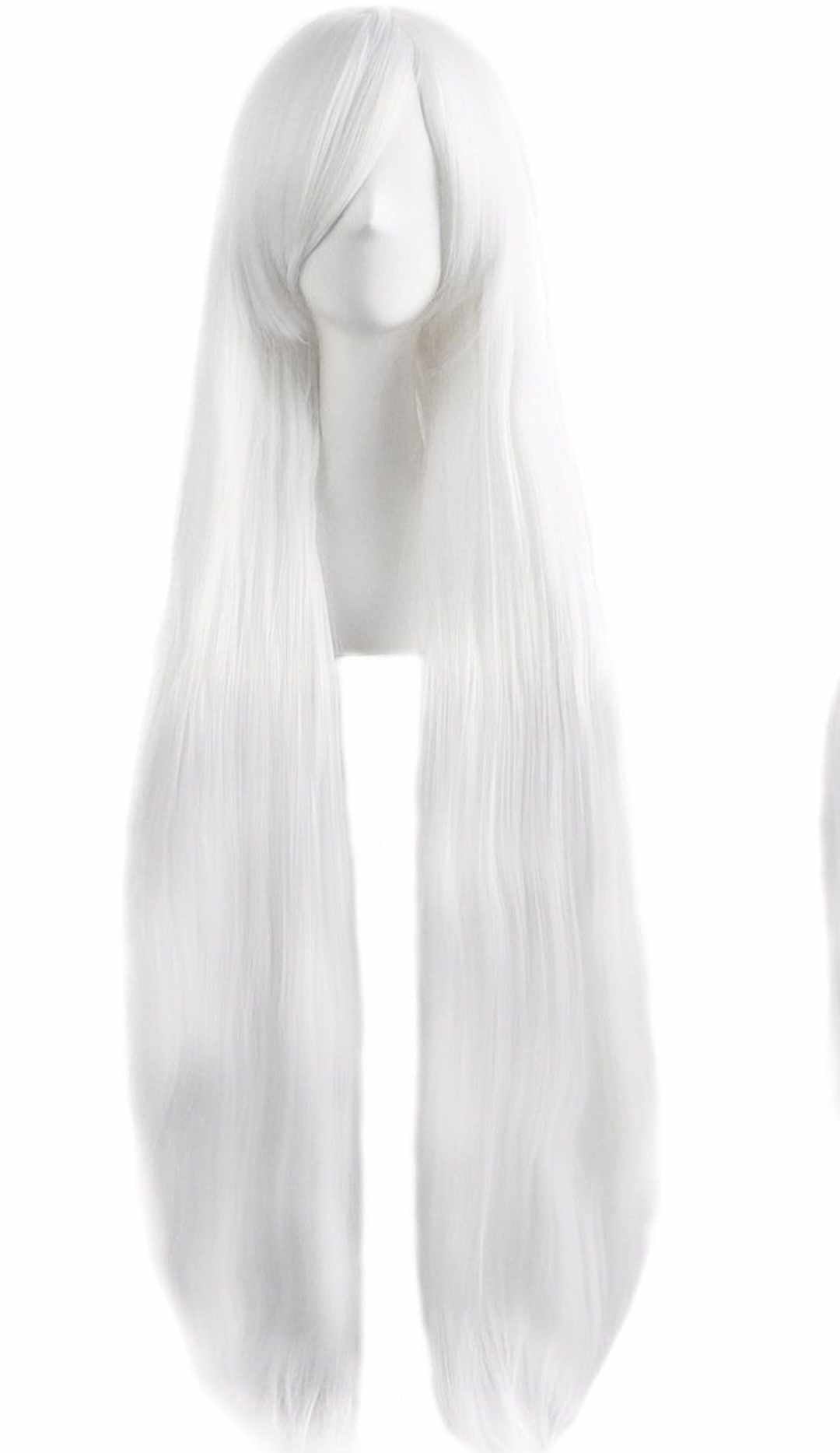 white green wig fancy dress costume supplies