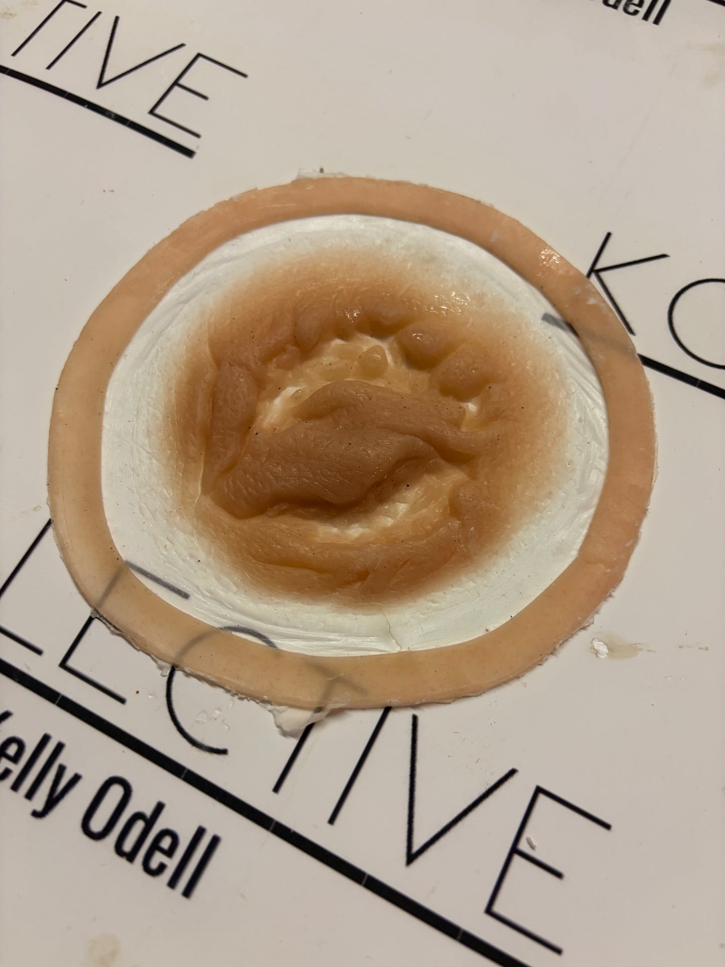 silicone zombie wound 